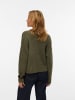 Vero Moda Strickpullover in Grape Leaf