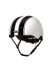 Melon® Helm Double White Black (matte) in weiß