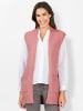 WITT WEIDEN Strickweste in rosenquarz-meliert