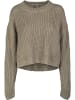 Urban Classics Urban Classics Damen Ladies Wide Oversize Sweater in olive