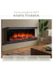 tectake Wandkamin, App, Fernbed., Thermostat, 900/1800 W, Überhitzungsschutz