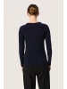 Soaked in Luxury Langarm-Shirt SLSkylara Slim fit in Night Sky