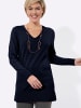 WITT WEIDEN Longpullover in marine