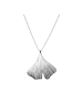 Alexander York Schmuckset GINKGO LEAF- ANKERKETTE MIT ANHÄNGER 925 Sterling Silber, 2-tlg.