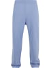 Urban Classics Urban Classics Fluffy Trackpants in powderblue