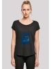F4NT4STIC Long Cut T-Shirt Hawaii Surf Beach Summer in schwarz