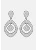 Diamant Exquis Ohrringe aus 585 Weißgold mit Diamant