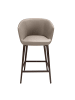 Angel Cerdá Hocker 4134 in Grau/Braun – (B)56 x (H)91 x (T)53 cm