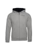 Champion Sweatjacke Hooded Full Zip in grau