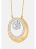 Diamant Exquis Halskette aus 585 Gelbgold mit Diamant