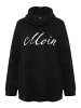 Ulla Popken Sweatshirt in schwarz