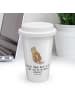 Mr. & Mrs. Panda To Go Becher Otter Kind mit Spruch in Weiß