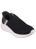 Skechers Slip-On Sneaker "ULTRA FLEX 3.0 SMOOTH STEP" in Schwarz / Weiß / Silber