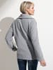 Sieh an! Fleecejacke in grau