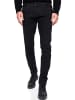 Rusty Neal Black Denim Jeans Hose "MELVIN" Slim Fit Cotton-Stretch in Black Denim