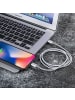 Platyne USB-C-auf-Lightning-Kabel 1 Meter in Silber