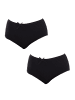 Q-en 2er-Set: Pantys in Black