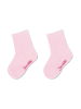 Sterntaler Socken 2er-Pack uni in hellrosa