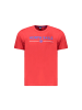 North Sails Rotes Baumwoll-T-Shirt