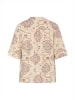 Noa Noa Hemd Kine in Print Offwhite/Brown