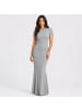 CFAB Maxi-Kleid in Graumeliert