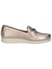 Caprice Slipper in PLATIN METAL.
