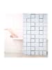 relaxdays Duschrollo Square in Semitransparent - (L)240 x (B)120 cm