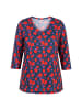 Ulla Popken Longshirt in neon rot