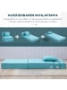 HOMCOM Schlafsessel in Blau 70L x 70B x 61H cm