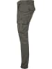 Urban Classics Urban Classics Herren AOP Glencheck Cargo Jog Pants in darkgrey