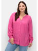 sheego Longbluse in fuchsia