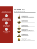 Creano 2er Set 12er Holzpräsentboxen ErblühTee Grüner Tee "Fruity Flavor" + Weißer Tee 