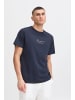 !SOLID Rundhalsshirt SDPEDRO in Blau