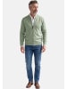 Redmond Strickjacke Basic in Hellgrün