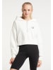 myMO ATHLSR Cropped Hoodie in Wollweiss