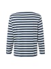 Marie Lund Shirt in indigo ecru