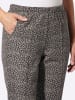 WITT WEIDEN Hose in taupe-graphit-bedruckt