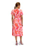 Betty Barclay Jerseykleid mit überschnittenen Ärmeln in Red/Rosè