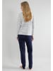 Tom Tailor Pyjama Zaria in blau-mittel-Ringel