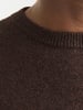 Jack & Jones Strickpullover in Chocolate Plum