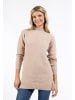 VIRITA Women Strick Pullover in Beige