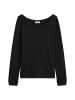 Marc O'Polo Longsleeve regular in Schwarz