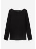 Marc O'Polo Longsleeve regular in Schwarz