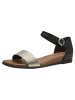 Tamaris Sandale in BLACK COMB