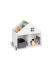 Pinolino Kinderbücherregal mit Rollen Hus, weiß
