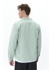Matinique Overshirts MAbarto Gerade Passform in Aqua Gray