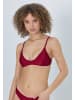 LSCN BY LASCANA Bustier-Bikini-Top in red wine