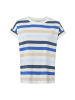 Marie Lund T-Shirt in blau ecru