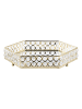 Beliani Tablett VATAN in Gold - (W) 28 x (H) 6 x (L) 25 cm