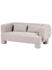 Beliani 3-Sitzer Sofa HOGBO in Beige - (W) 180 x (H) 73 x (L) 93 cm